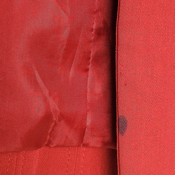 Tahari Women's Red Wool Blend Blazer Size 10 - Picture 8 of 13